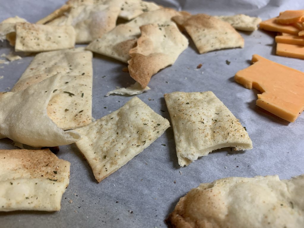 sourdough crackers