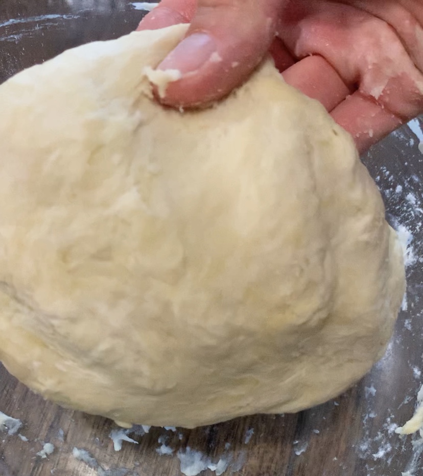 sourdough cracker dough