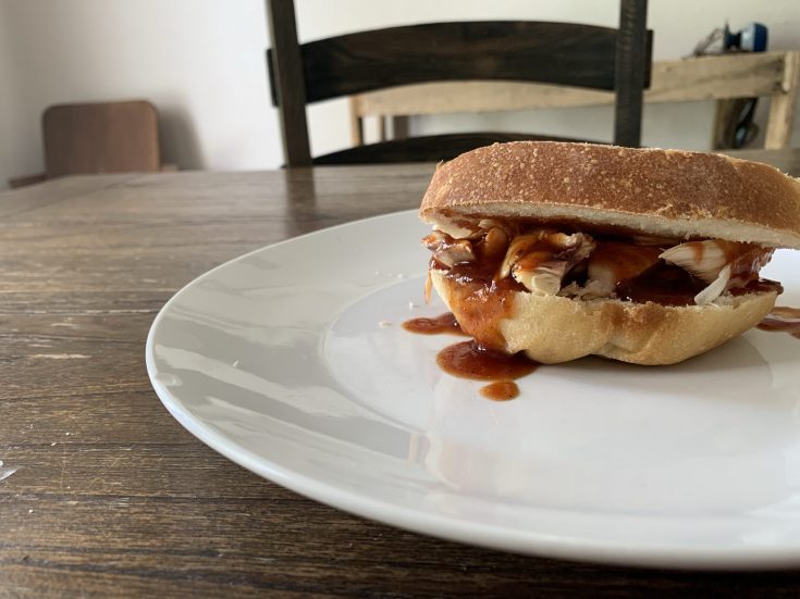 barbecue chicken sandwiches