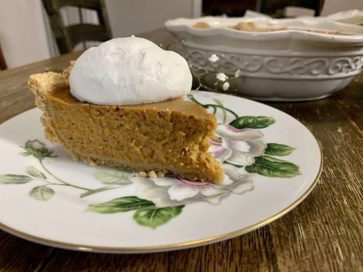 Pumpkin Pie + Homemade Crust