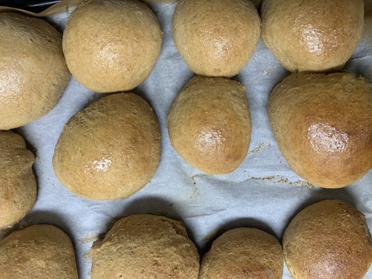 Hawaiian Rolls with Freshly Milled Flour